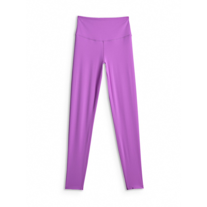 Pantaloni sport dama, 4F, colanti de antrenament, uscare rapida, roz, slim fit