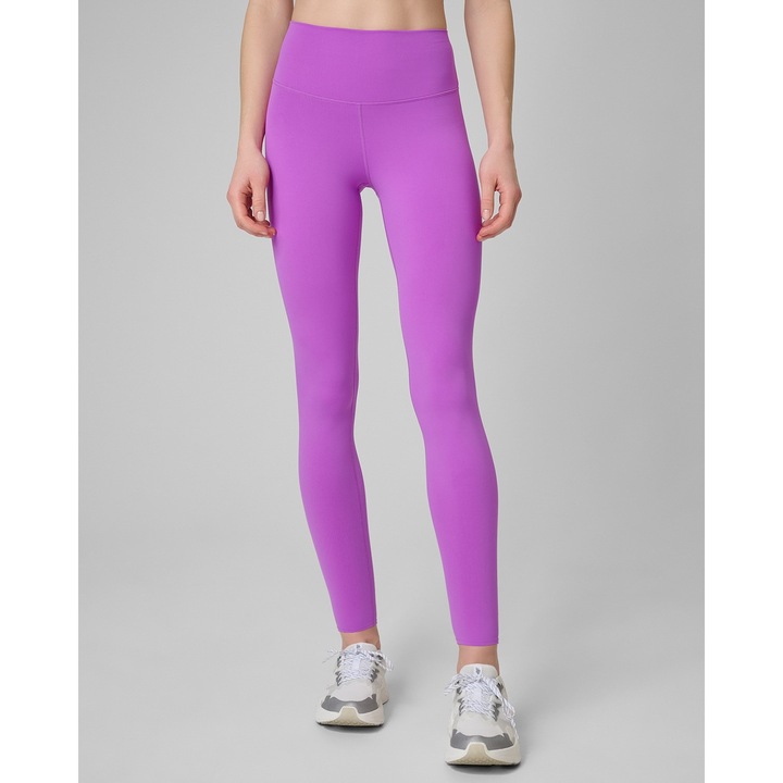 Női sportnadrág, 4F, edző leggings, gyorsan száradó, rózsaszín, slim fit