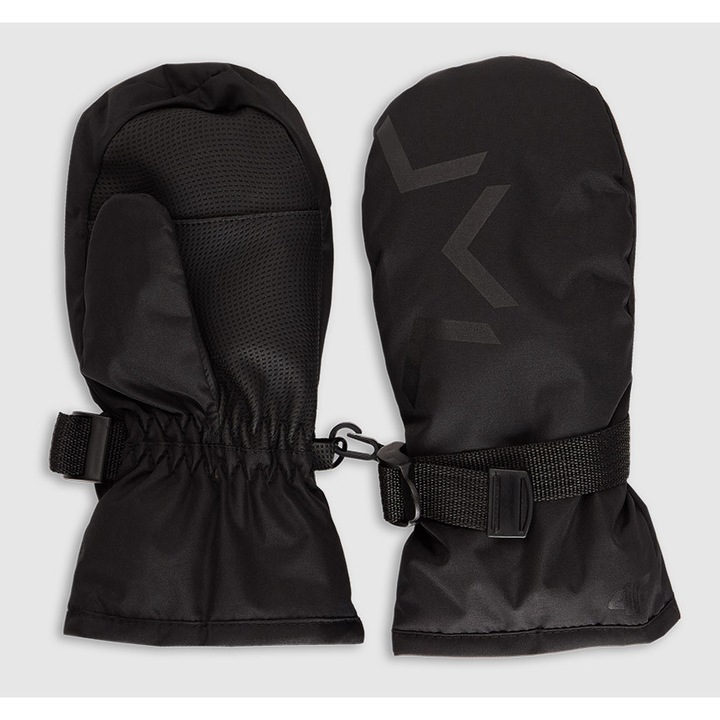 Manusi copii, 4F, negru, S/M