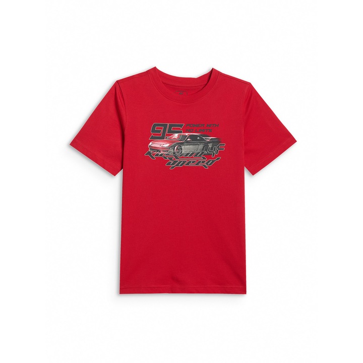 Tricou copii 4F rosu, Rosu