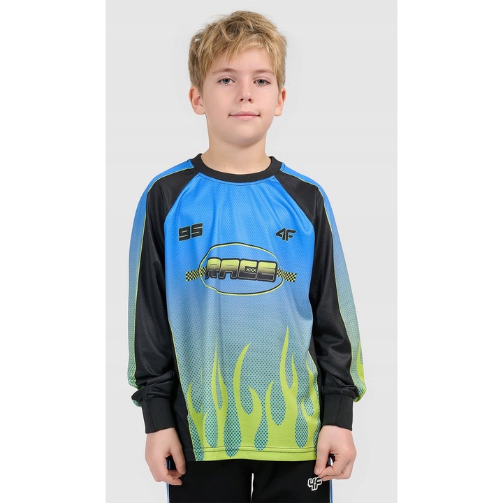 Gyermek póló, 4F, többszínű, gyorsan száradó, laza szabású