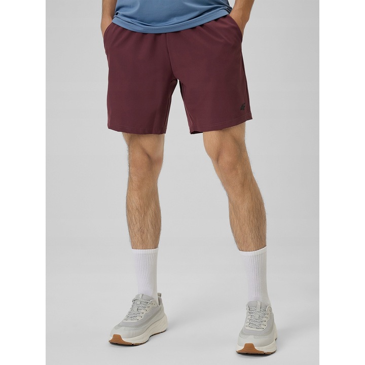 Férfi sport rövidnadrág 4FRSS26TFSHM1662-60S, 4D, Bordó