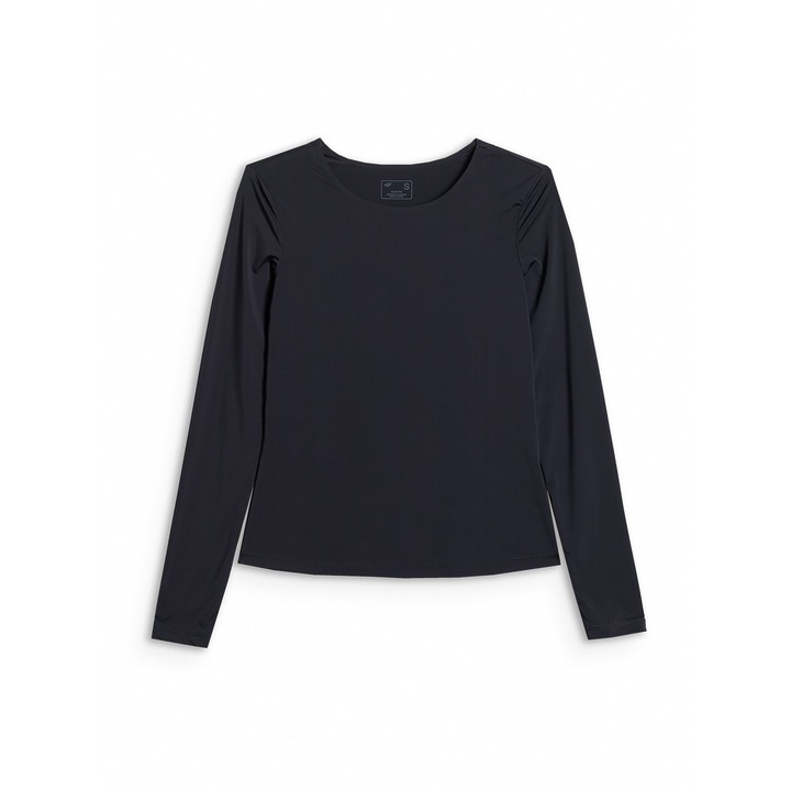 Bluza sport dama, 4F, uscare rapida, negru