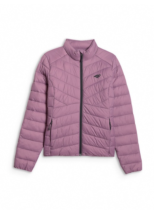 Geaca dama, 4F, puf, hidrofoba, violet, matlasata