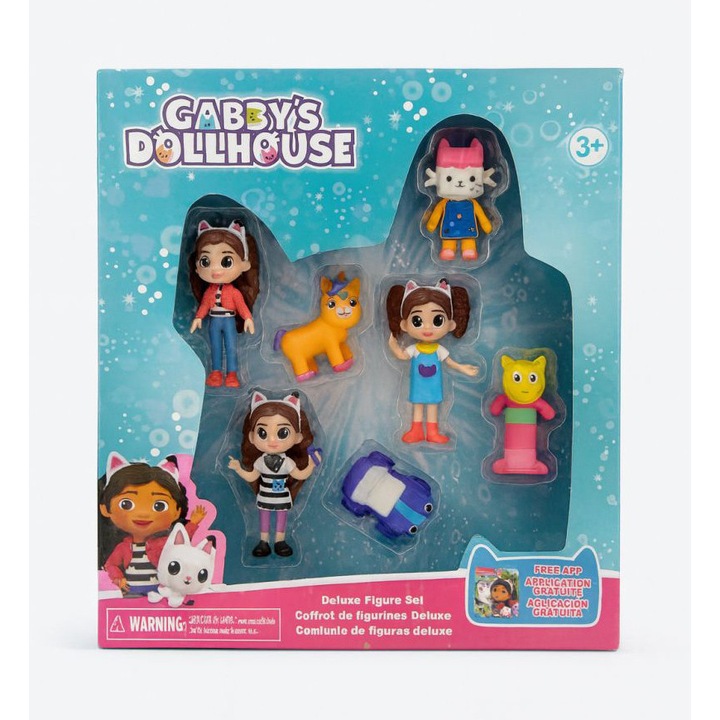 Комплект фигурки Gabby's Dollhouse Set 7 Deluxe