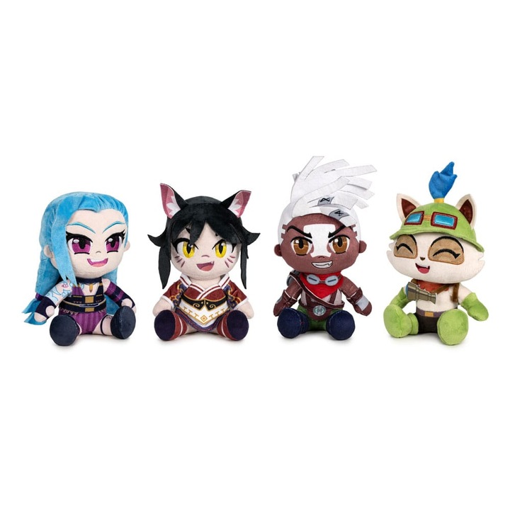 Figurine PLAY BY PLAY League of Legends, set 25 bucati, 24 cm, multicolor