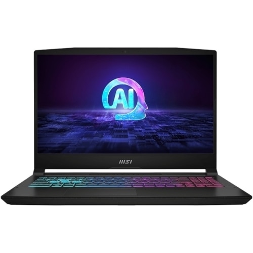 Laptop MSI Katana A15 AI, 15.6" Full HD, AMD Ryzen™ 9 8945HS pana la 5.2 GHz, 16 GB RAM DDR5 5600, 512 GB SSD, NVIDIA® GeForce® RTX 4050, Free Dos, Black 512 GB