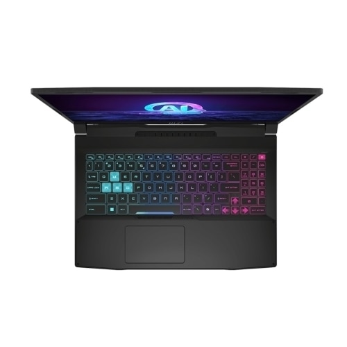 Laptop MSI Katana A15 AI, 15.6" Full HD, AMD Ryzen™ 9 8945HS pana la 5.2 GHz, 16 GB RAM DDR5 5600, 512 GB SSD, NVIDIA® GeForce® RTX 4050, Free Dos, Black 512 GB