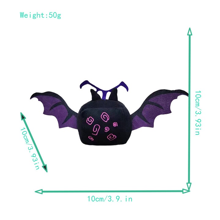 Jucarii de plus, designuri de animale, multicolor, 10x15cm, set de mini jucarii