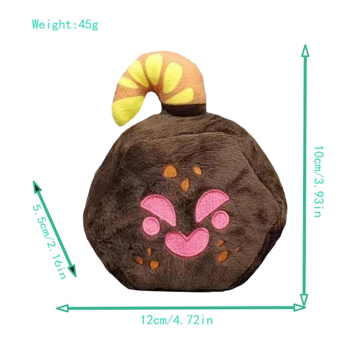 Jucarii de plus, set animale de desene animate, culori vii, dimensiune mini
