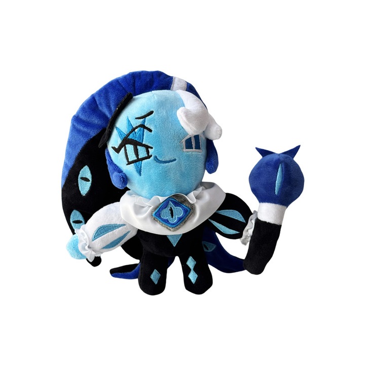 Jucarie de plus, fata vrajitoare cu ochi multipli, 25cm, multicolor, ideala pentru decorare la noptiera