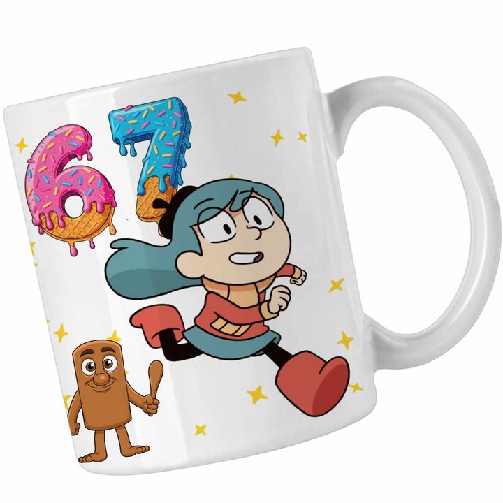 Cana Hilda Six Seven 67 Sase Sapte, alba, 330ml