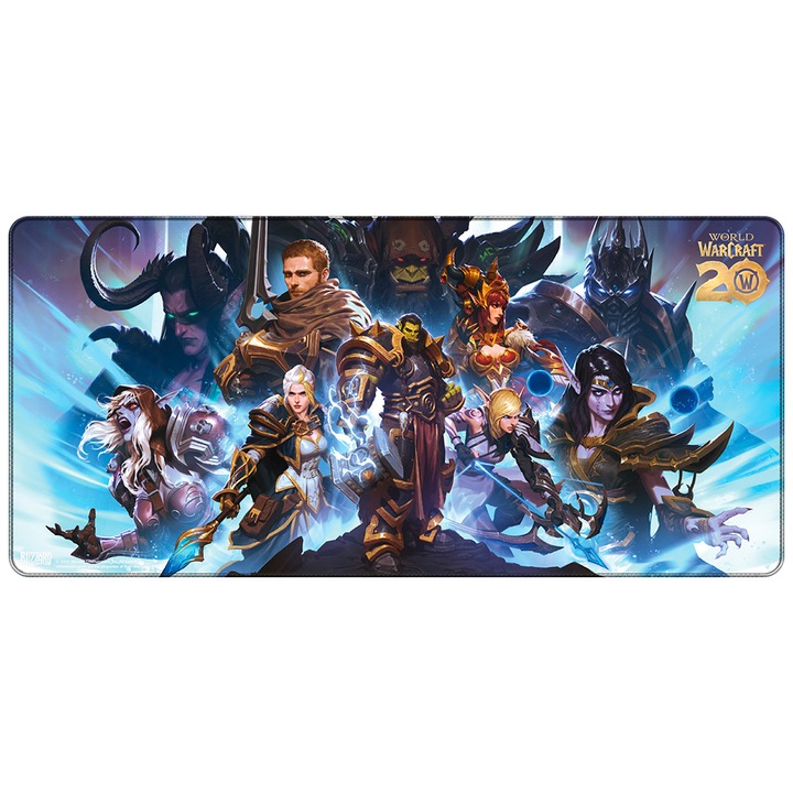 Mousepad Gaming World Of Warcraft - 20th Anniversary, XL
