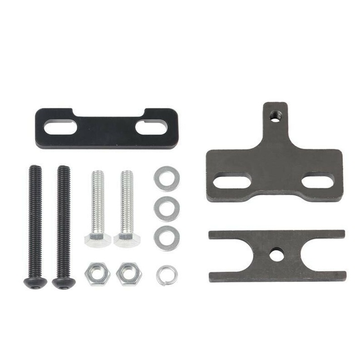 Nyomócső motor légtelenítő szelep tartóhoz, 2,9x1,77 hüvelyk, korrózióálló, alumíniumötvözet/vas