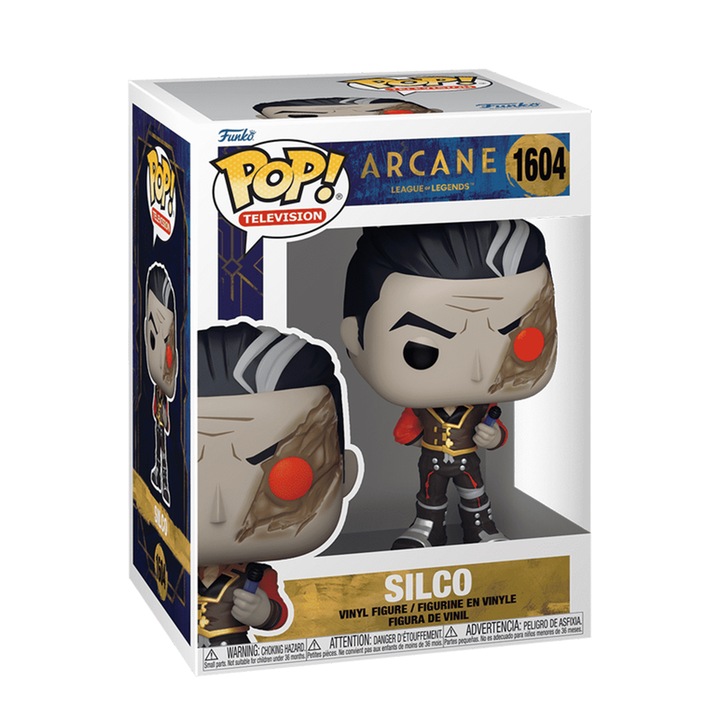 Figurina de colectie Funko POP! League of Legends S1 − Silco #1604