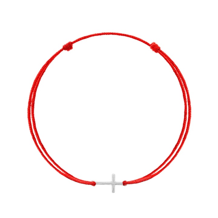 Martisor Bratara Argint Snur Cruce