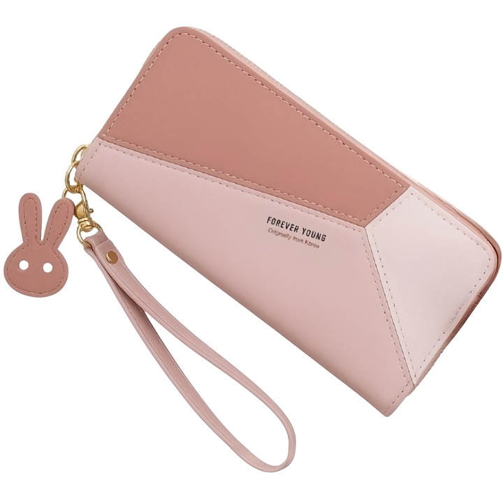 Портфейл ZA-37085 - Розов