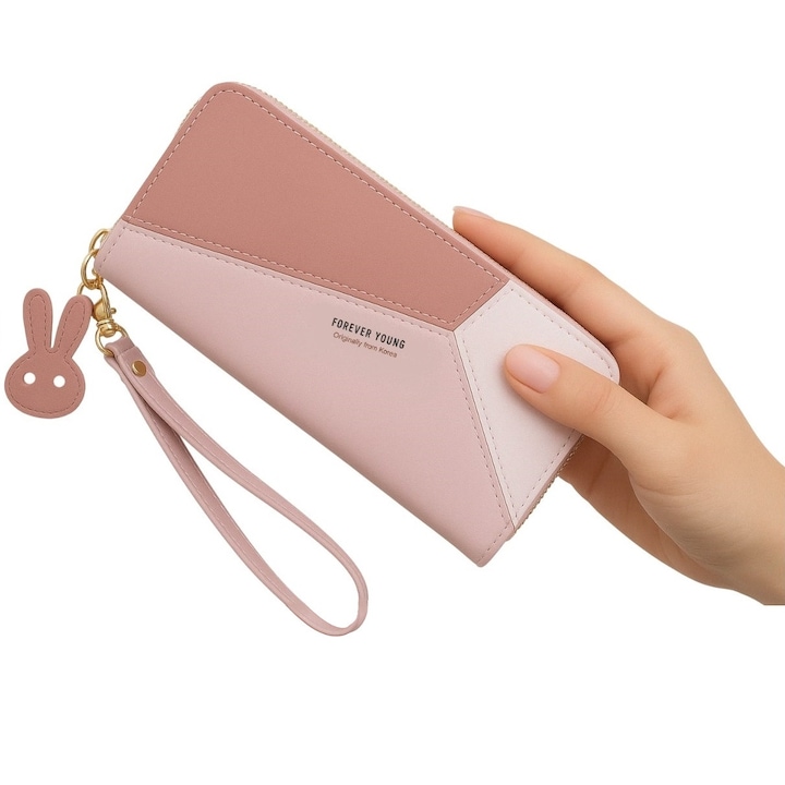 Портфейл ZA-37068 - Розов