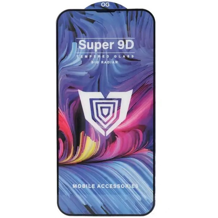 Sticla de protectie Super 9D pentru Honor 90 Lite/X50i - Neagra
