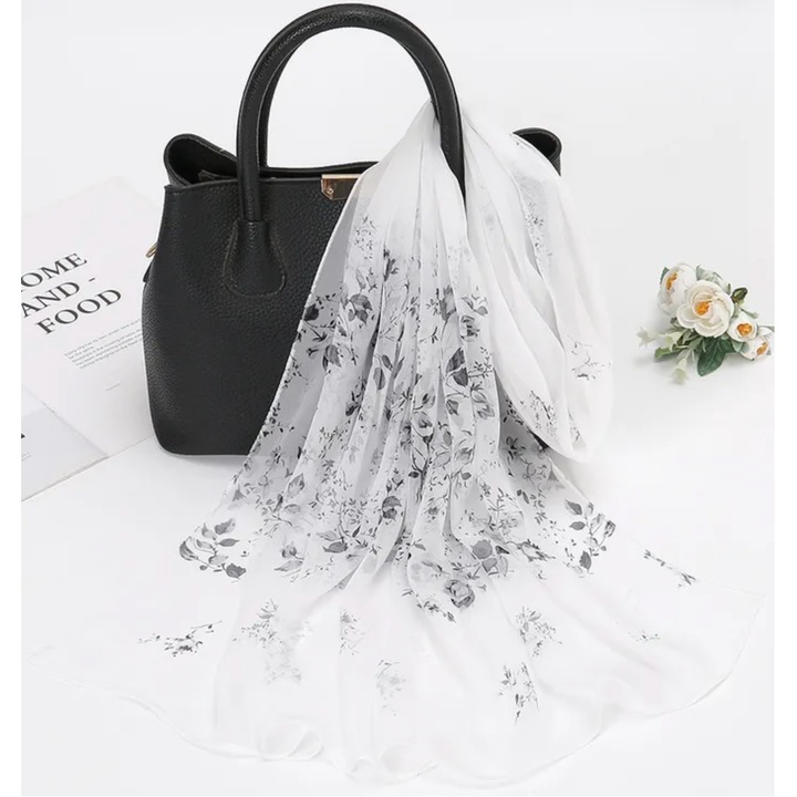 Fular BE-33780 - Alb