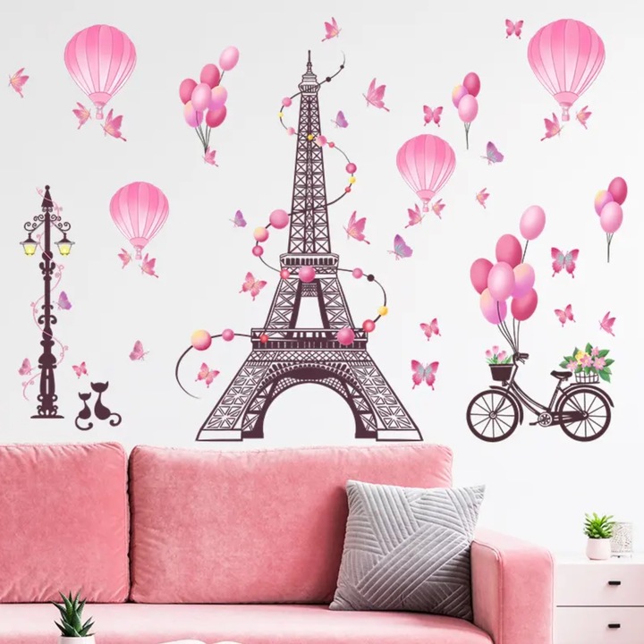 Autocolant pentru perete / Tapet Paris