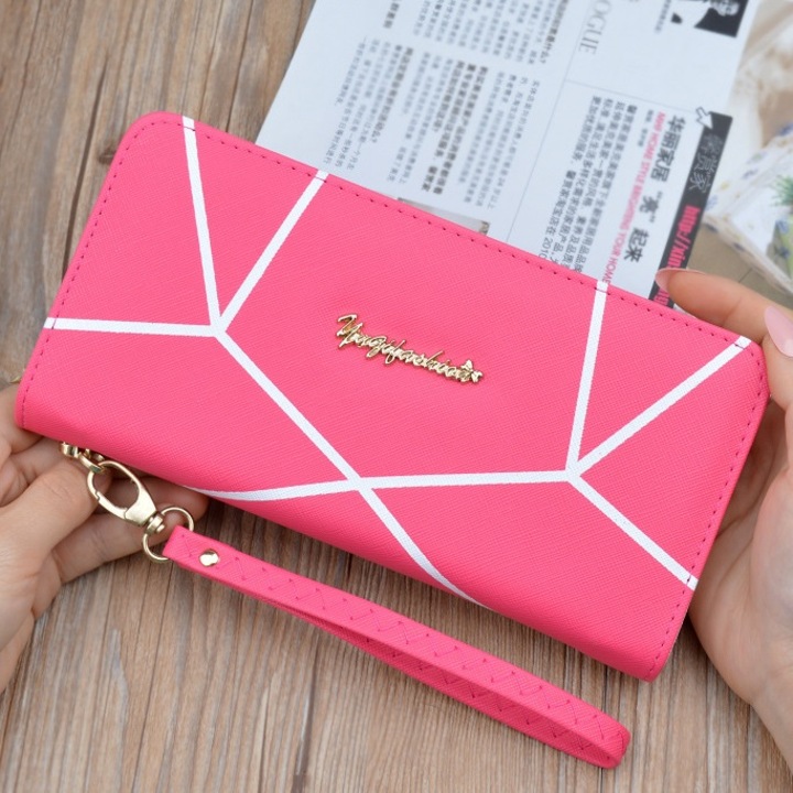 Портфейл GR-12786 - Розов