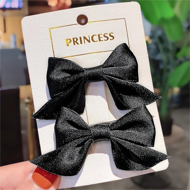 Agrafe de par Fundita - Negru