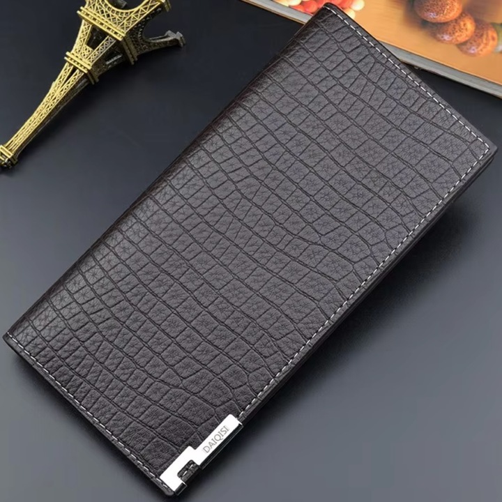 Portofel pentru barbati Daiqisi JA-36174 - Maro inchis