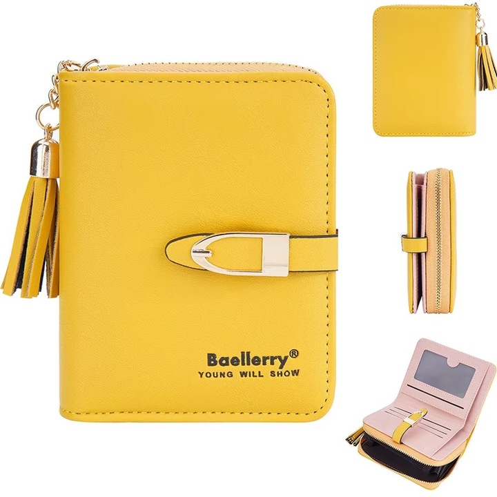 Portofel Baellerry ZA-36056 - Galbena