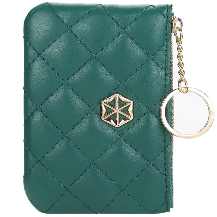 Портфейл BO-35609 - Зелен