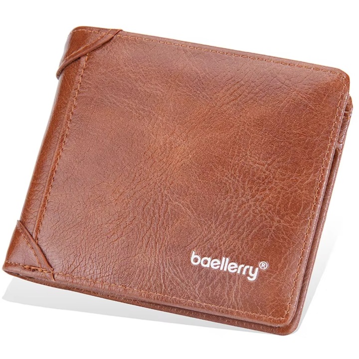 Portofel barbateasca Baellerry NI-36236 - Maro