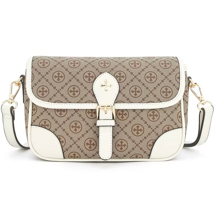 Geanta Baellerry RE-36227 - Maro / Alb