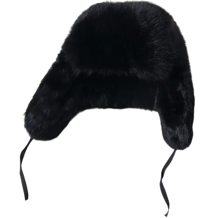 Téli sapka FL-38142 - Fekete