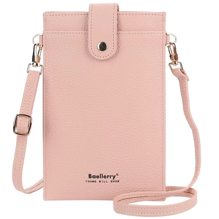 Чанта за през рамо Baellerry VA-35740 - Светлорозов