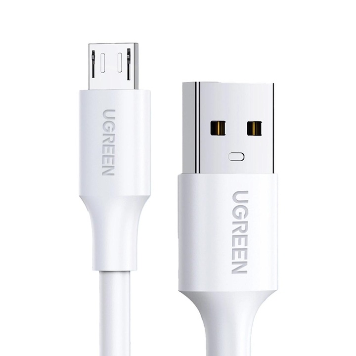 UGREEN Micro USB la USB - A cablu – 0, 25 m - Alb