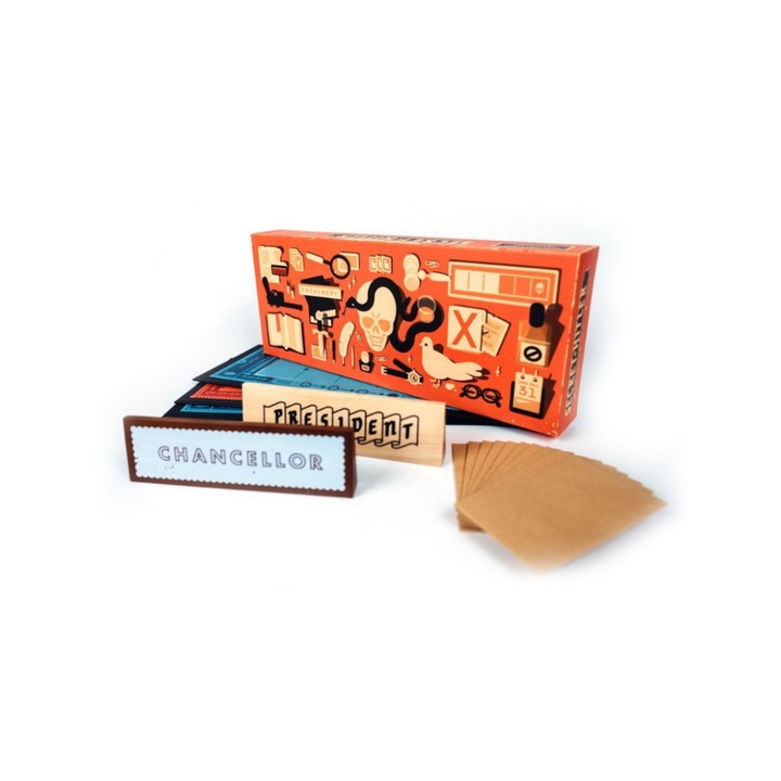 Társasjáték Resistance, érvelési mechanizmus, 5-10 játékos, 20-30 perc, komplett kártyaszett