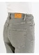 Blugi dama, Moraj, Bumbac/Elastan, Talie inalta, Gri