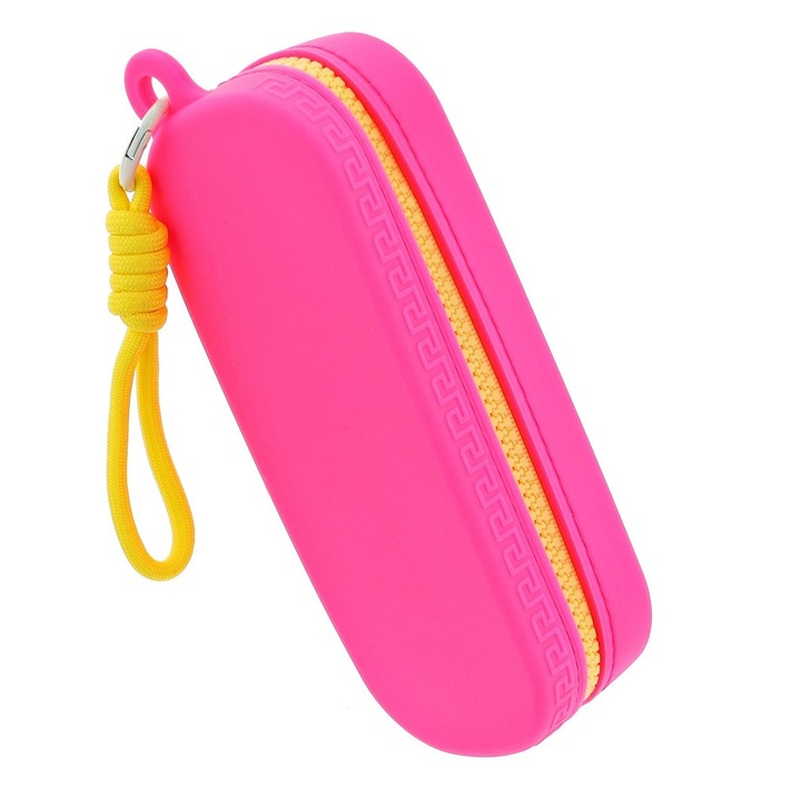 Toc pentru ochelari, Stylion, roz, 17x6.5x4.5cm