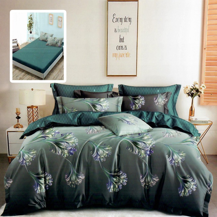 Lenjerie de Pat FINET 6 Piese cu Husa (HF6P254)