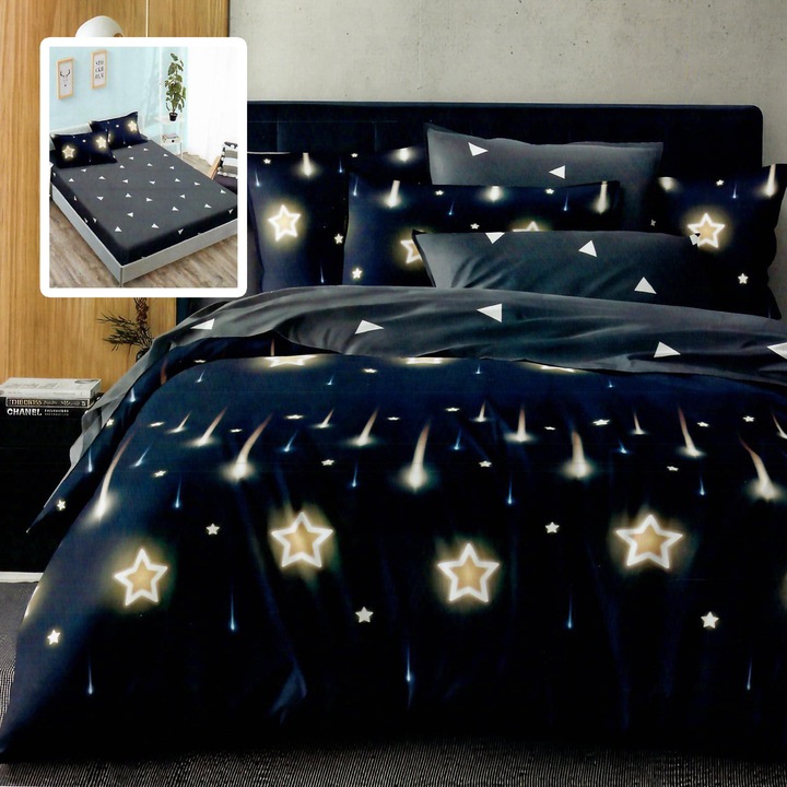 Lenjerie de Pat FINET 6 Piese cu Husa (HF6P263)