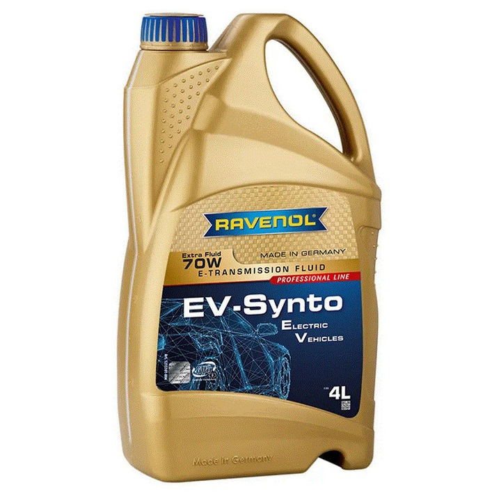Трансмисионно масло, RAVENOL EV-Synto Extra Fluid 70W E-TF, 4L