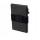 Тънък алуминиев портфейл за карти Банкова карта CardHolder, VOLAN®, RFID/NFC безконтактна защита на кредитни карти, за 6 карти, изскачащ държач за карти, 9.8 x 6.2 см, черен