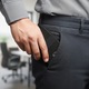 Тънък алуминиев портфейл за карти Банкова карта CardHolder, VOLAN®, RFID/NFC безконтактна защита на кредитни карти, за 6 карти, изскачащ държач за карти, 9.8 x 6.2 см, черен