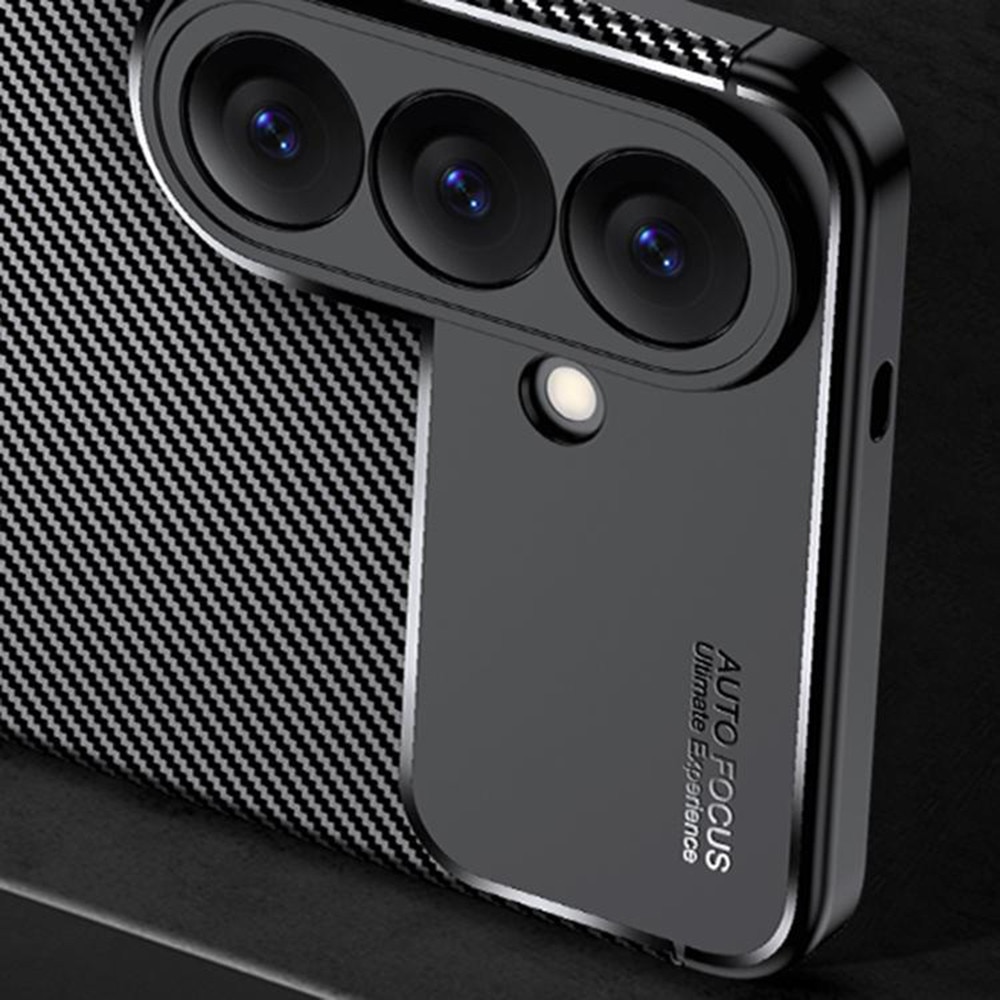 Husa pentru Samsung Galaxy S26 - Techsuit CarbonFiber - Black