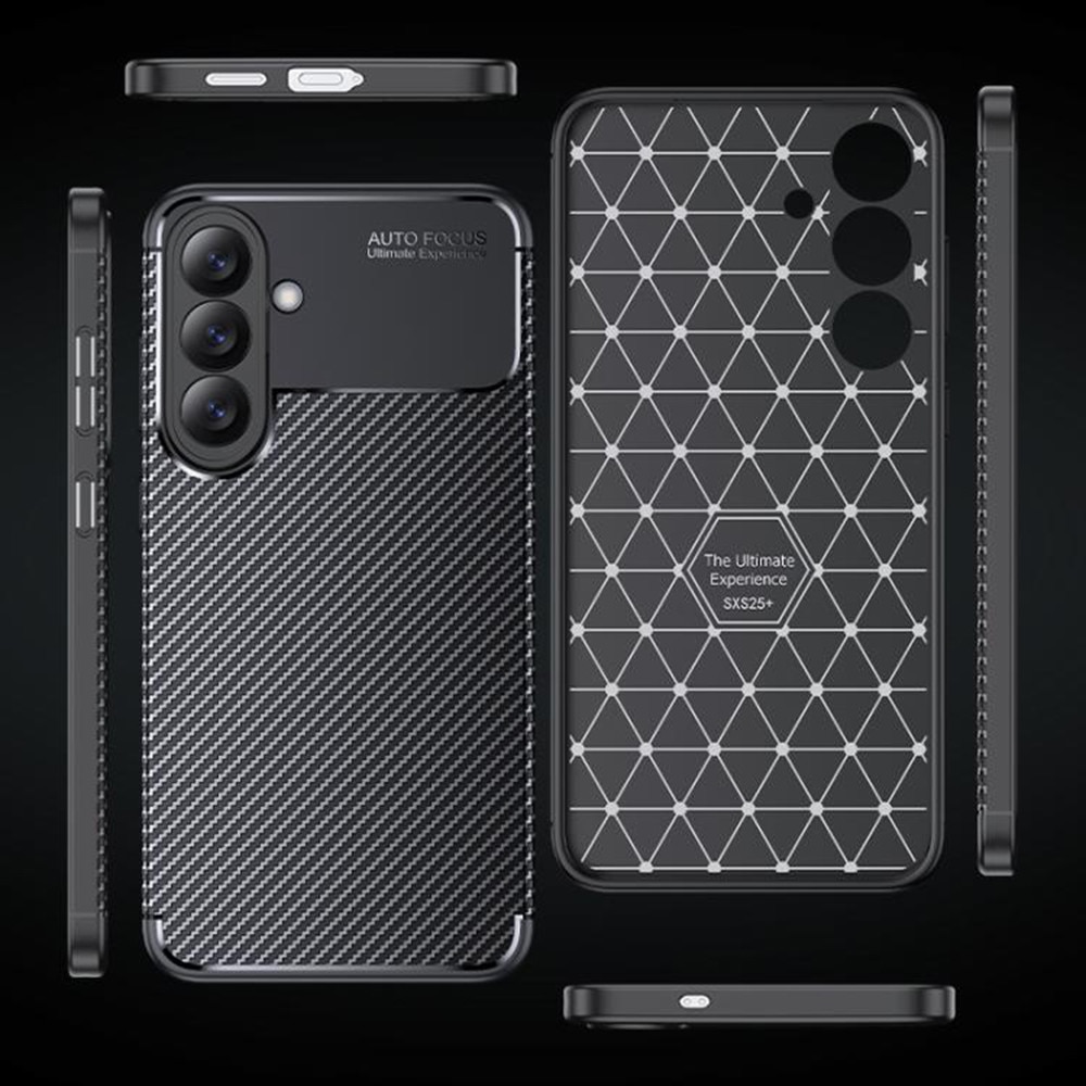 Husa pentru Samsung Galaxy S26 - Techsuit CarbonFiber - Black
