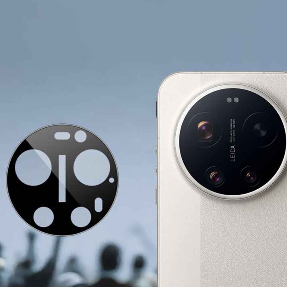 Folie Camera pentru Xiaomi 17 Ultra - Techsuit Full Camera Glass - Black