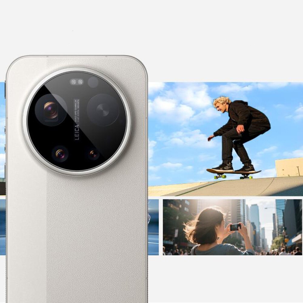 Folie Camera pentru Xiaomi 17 Ultra - Techsuit Full Camera Glass - Black