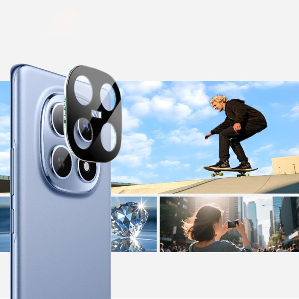 Folie Camera pentru Xiaomi Redmi Note 15 5G / Poco M8 5G - Techsuit Full Camera Glass - Black