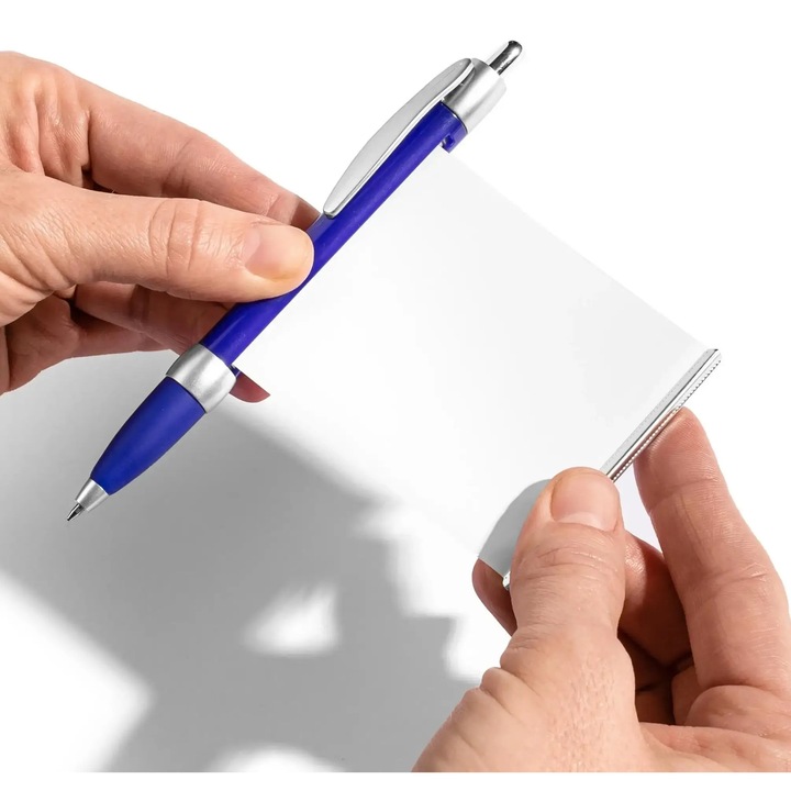 Pix albastru cu notite, Gadget Master