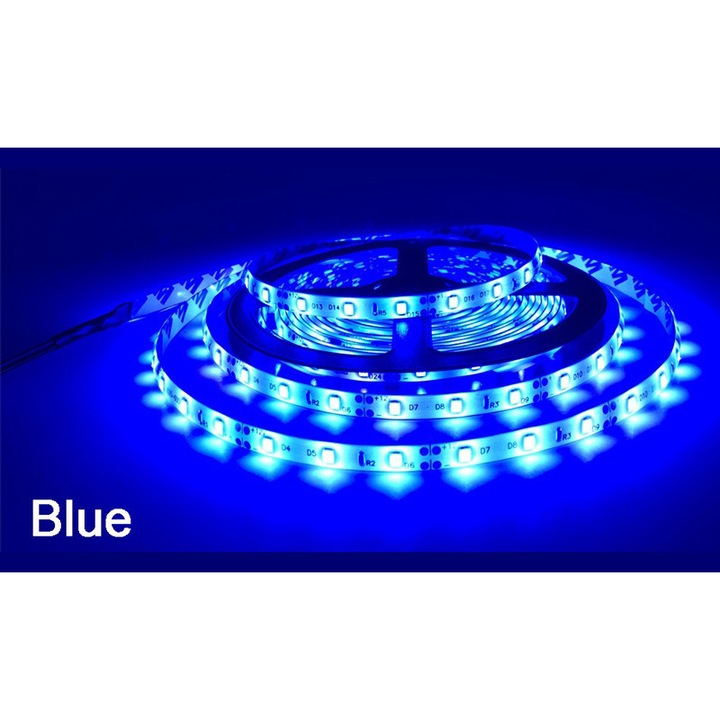 Rola leduri 2835 SMD albastru 5m 60led/m